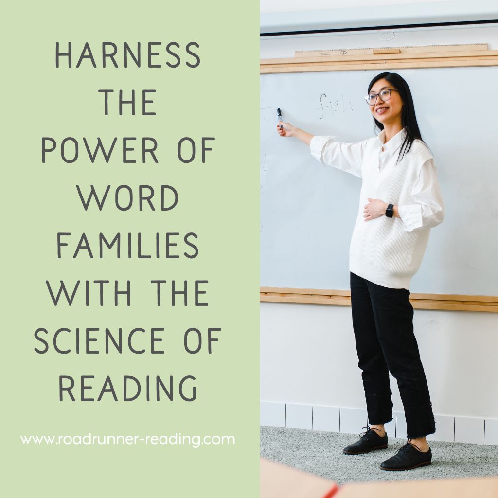 Harness the power of word families with the science of reading